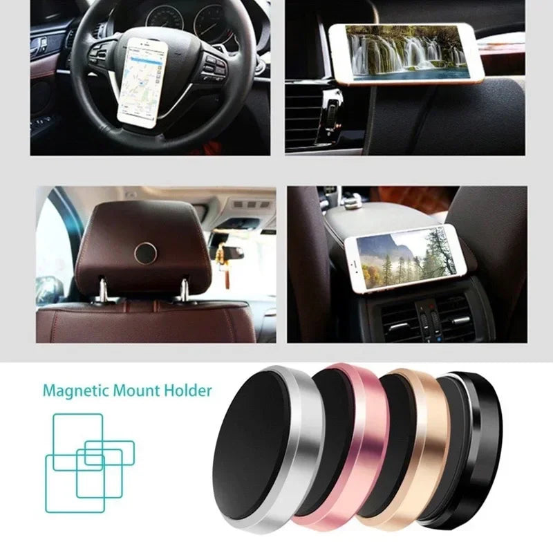 Roll Block | Universal Magnetic Car Phone Holder - Dashboard & Wall-Mounted Mount Sticker