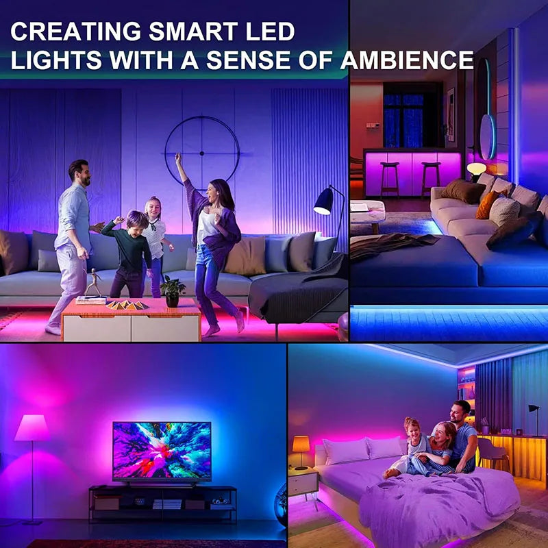 Roll Block | RGB USB LED Strip Light - Multicolor TV, Game Room, Automobile and More Ambient Backlight
