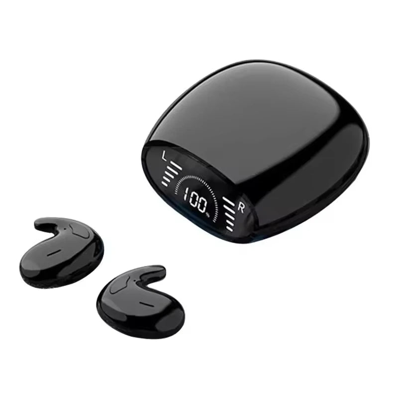 Roll Block | MD528 Sleep Invisible Wireless Earphones - Ultra-Thin Bluetooth 5.3 Sleeping Earbuds