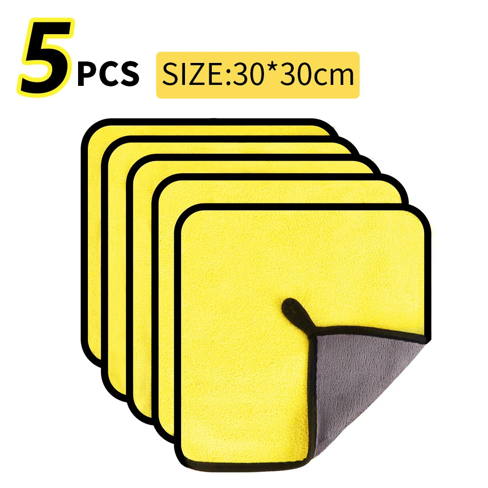 Roll Block | Premium Microfiber Car Detailing Towel - High-Density Auto Washing & Drying Cloth