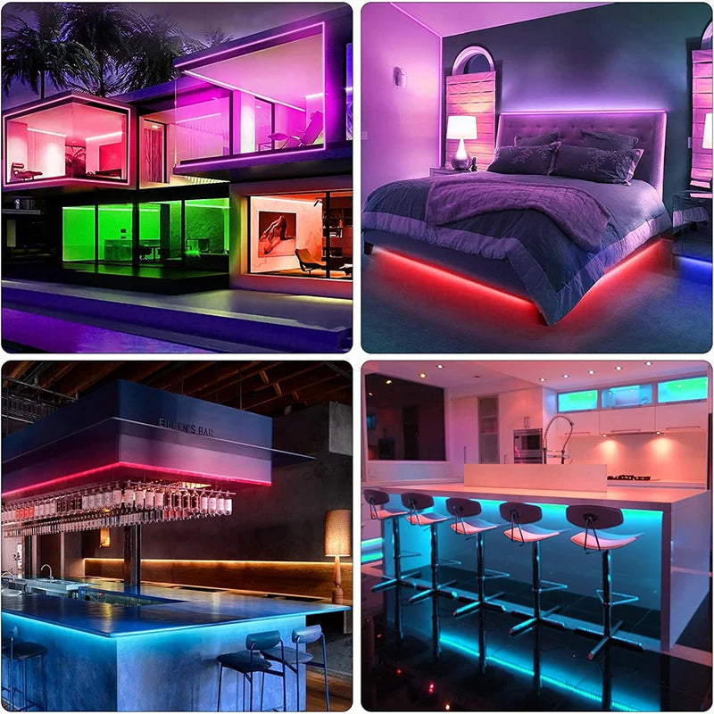 Roll Block | RGB USB LED Strip Light - Multicolor TV, Game Room, Automobile and More Ambient Backlight