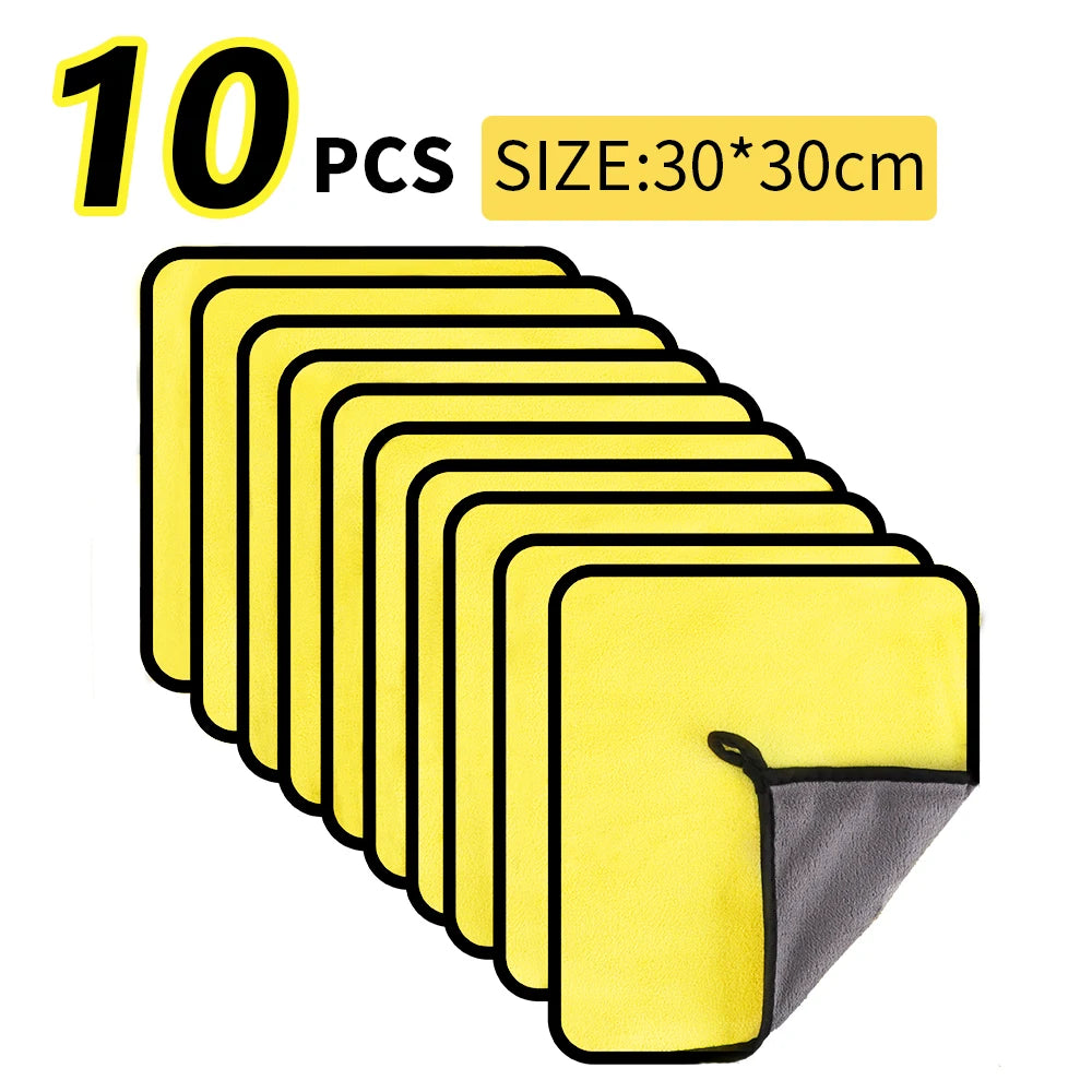 Roll Block | Premium Microfiber Car Detailing Towel - High-Density Auto Washing & Drying Cloth