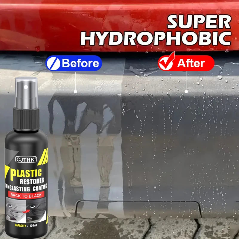 Roll Block | Premium Nano Ceramic Plastic Restorer - Advanced Rubber & Exterior Trim Coating