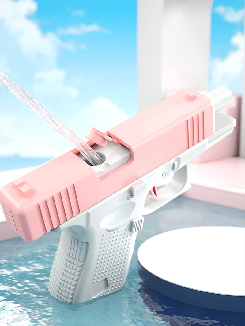 Roll Block™ High-Pressure Electric Water Gun for Kids - Automatic Continuous Burst Water Blaster for Outdoor Summer Fun