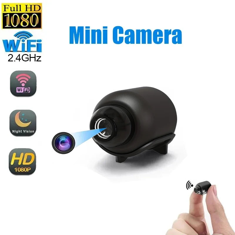New X5 Mini 1080P Wireless Wi-Fi Surveillance Camera with Night Vision & Motion Detection