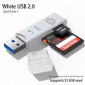 2-in-1 Multi-Functional USB 3.0 TF/SD Memory Card Reader Adapter
