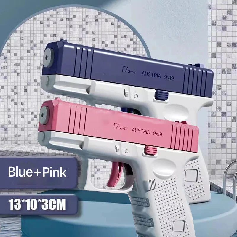Roll Block™ High-Pressure Electric Water Gun for Kids - Automatic Continuous Burst Water Blaster for Outdoor Summer Fun